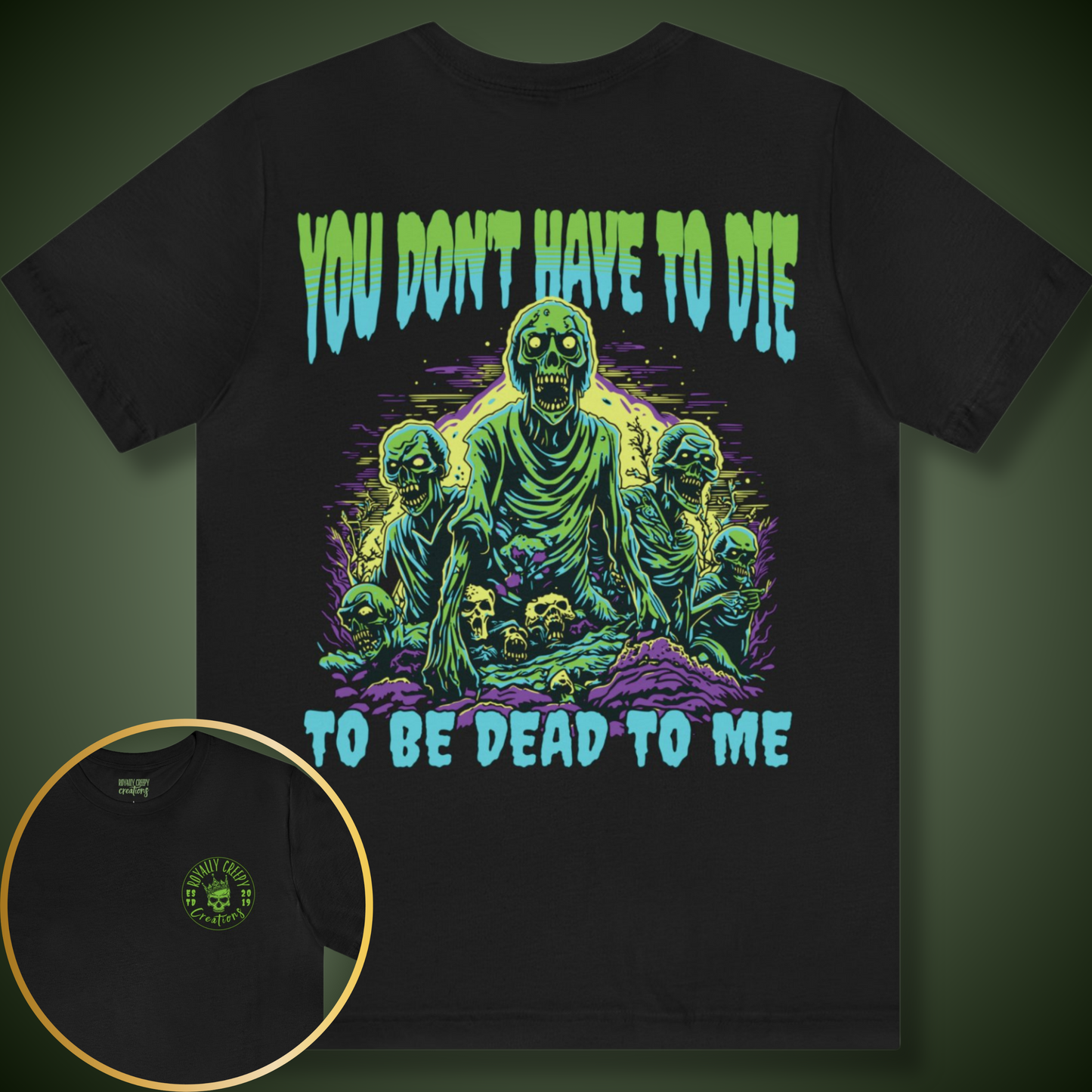 Dead To Me Back Tee