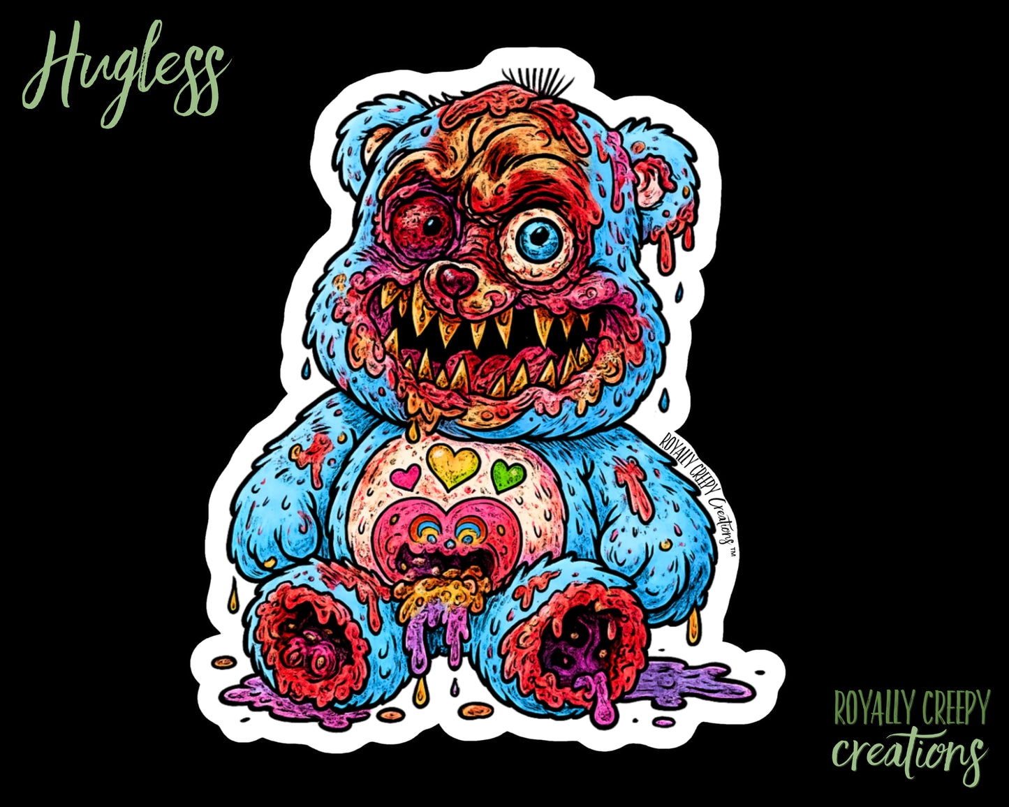 Hugless Sticker