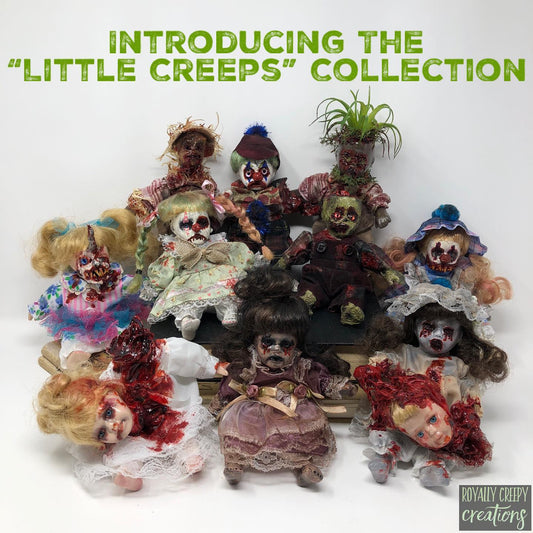 First Batch of Little Creeps (now called "Creepies")