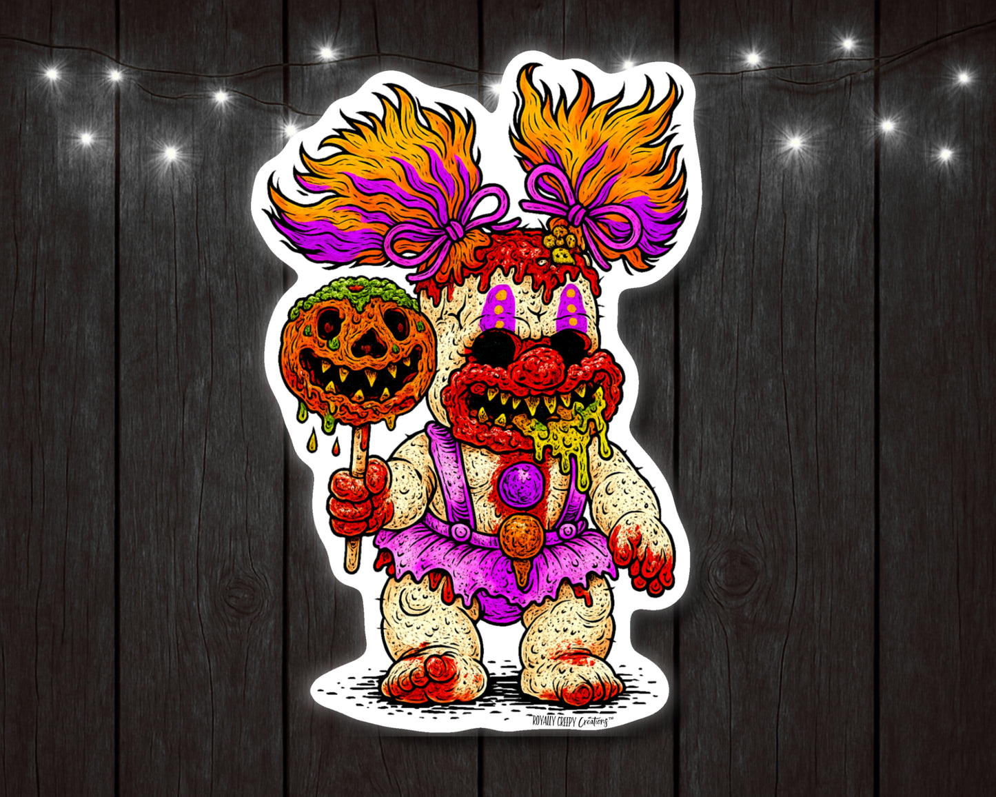 Candy Corn Calamity Sticker