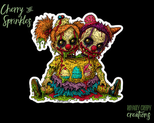 Cherry & Sprinkles Sticker