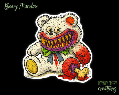 Beary Manilow Sticker