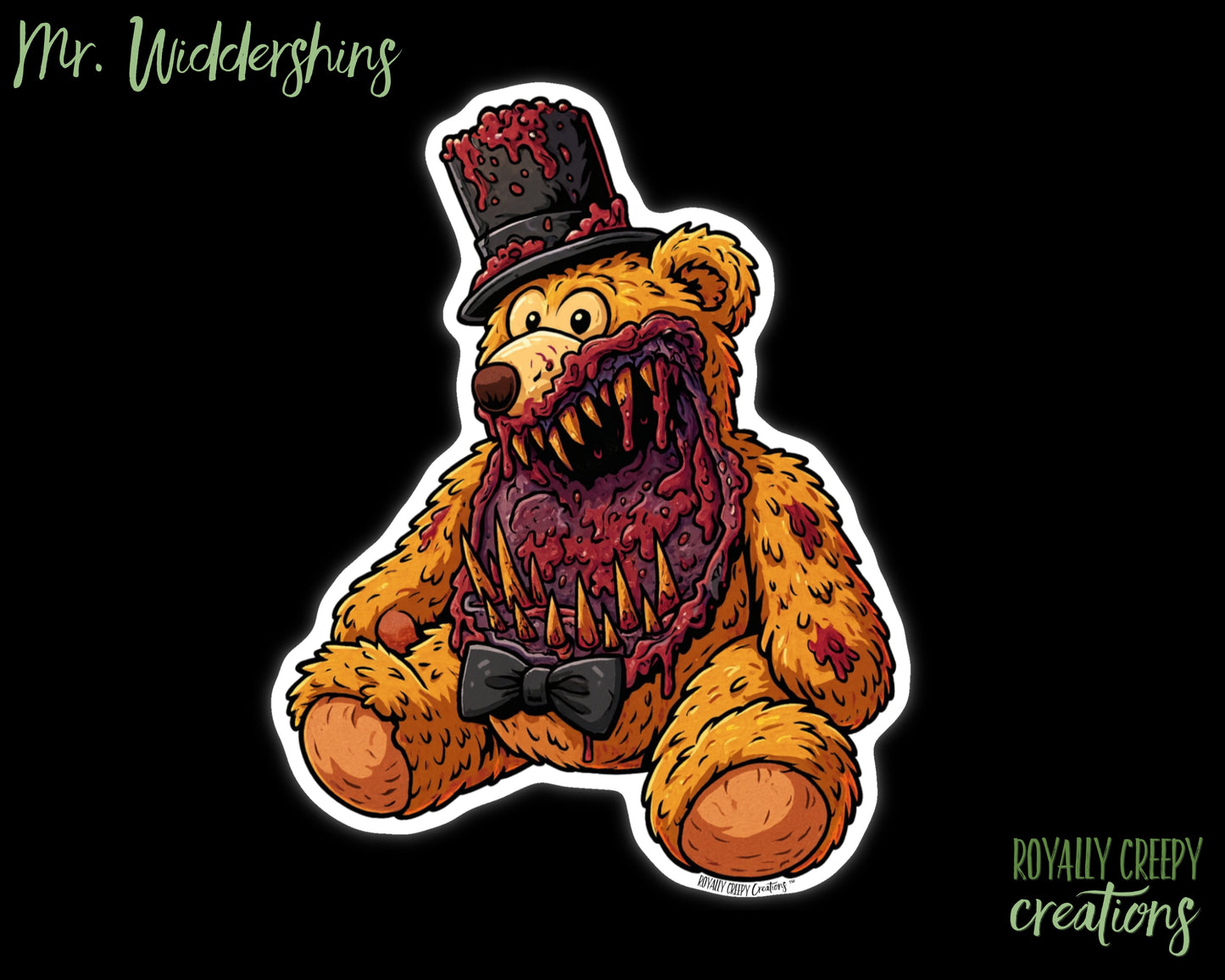 Mr. Widdershins Sticker