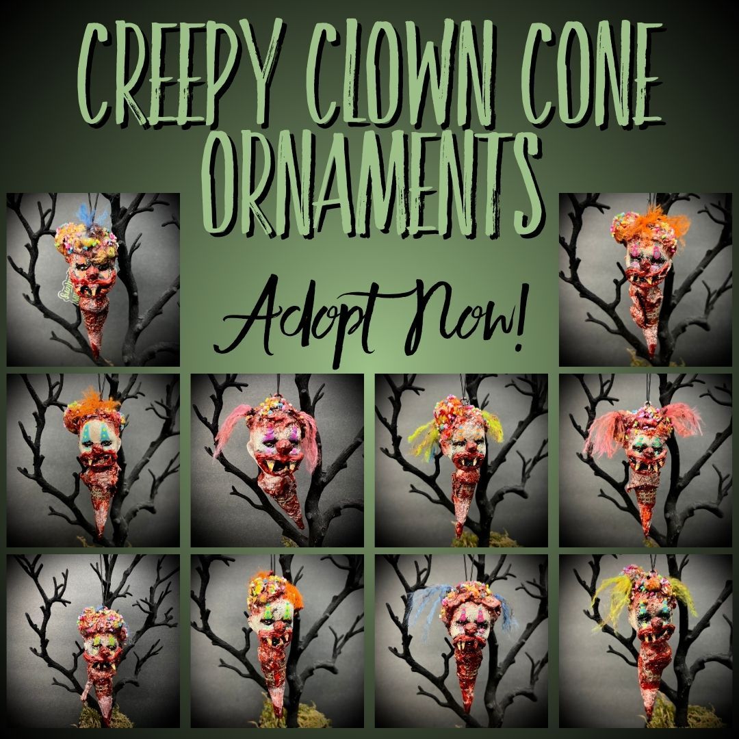 Creepy Clown Cones