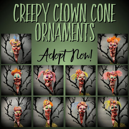 Creepy Clown Cones