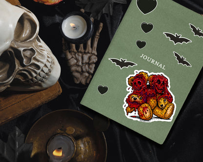 Monty & Nina Sticker