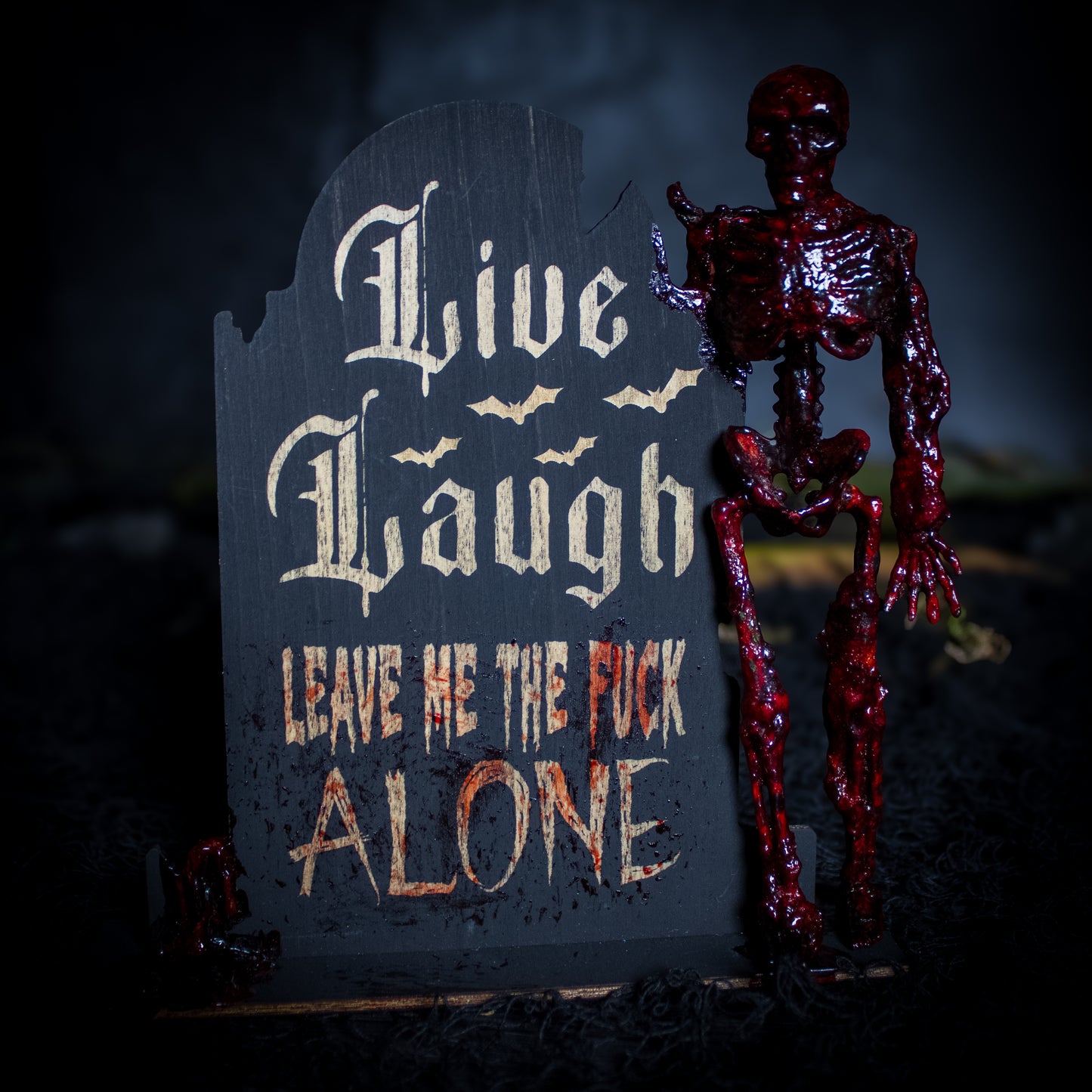Live, Laugh, Leave Me The F*ck Alone Tombstone #103