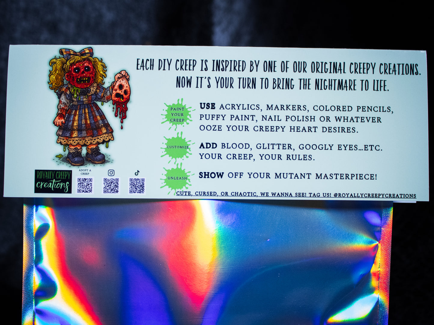 PAINT-A-CREEP * Facie Macie